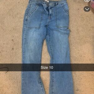 Knox Rose Light Blue Flare Jeans